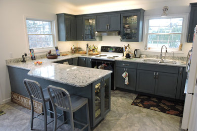 Example of a kitchen design in Other
