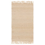 Livabliss - Jute Bleached Area Rug, 3'x12' - The meticulously woven construction of these pieces boasts durability and will provide natural charm into your decor space. Made with Jute in India, and has No Pile. Spot Clean Only, One Year Limited Warranty.