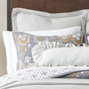 Abbie Western Paisley Reversible Quilt Set, King, Gray, 3 Piece