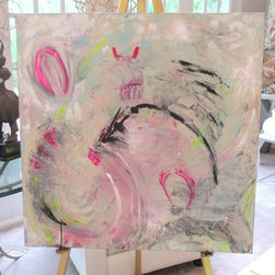 SOLD!!!   Art - Original Abstract Painting 36 X 36 - Paintings