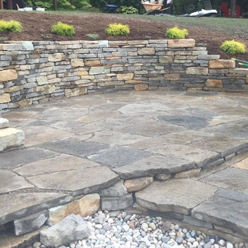 Contemporary Patio & Landscape