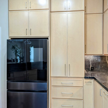 Japandi Maple Negresco kitchen