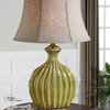 Uttermost Carentino Green Table Lamp