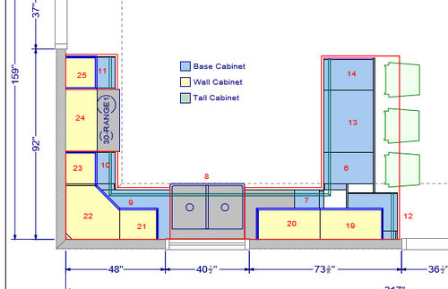 Attaching Ikea Sektion Peninsula Island To Floor