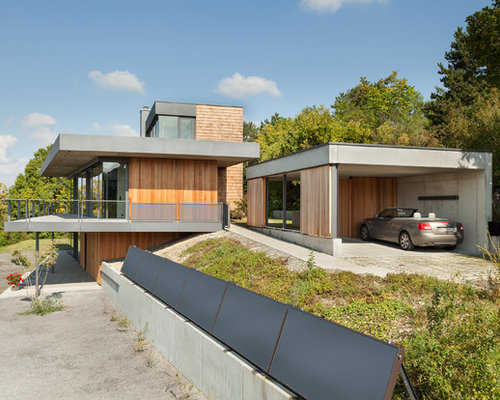 Mittelgroße Moderne Garagen Ideen, Design & Bilder | Houzz