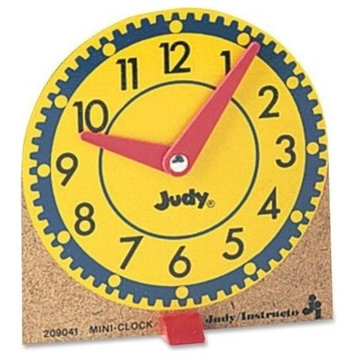 Carson-Dellosa Mini Judy Clocks, Theme/Subject: Learning, Skill Learning: Time