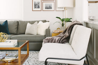 Trendy family room photo in Salt Lake City