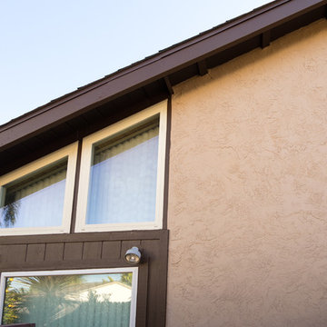 San Marcos Home Exterior with Mixed SIding