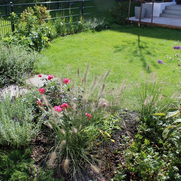 Kleiner Reihenhausgarten