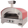 Outdoor Portable Propane Gas Pizza Oven, Red