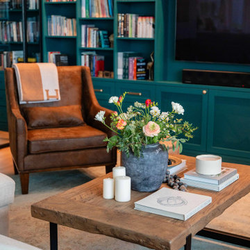 Colorful Transitional Family House