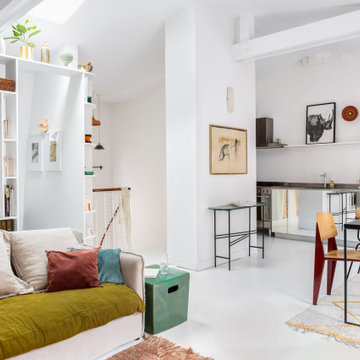 Projet Pigalle : un duplex familial de 120m2 à l’esprit campagne chic