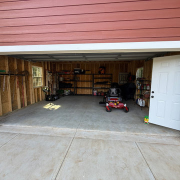 Custom Detached Garage Build