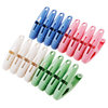 16 PCS Colorful Laundry Clothespin Clothes Hanger Clips Drying Rack Clothesline