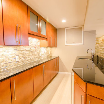 Astounding Completed Basement