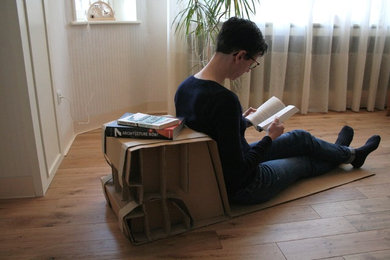 the Cardboard Seat - Un objet concept