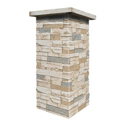 DURANGO SQUARE COLUMN WRAP- MULTI COLOR - Wall Panels