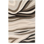KAS - KAS Eternity 1083 Natural Sandstorm Area Rug, 8'x10' - Step into our world and experience a multi-textured masterpiece from our Eternity Collection. Hand- tufted in India of 100% quality wool, these rugs are woven using multi-textured wool, a versatile color palette and a Hi/Lo effect, bringing modern simplicity into our lives. The combination of timeless colors and a variety of textures will create an everlasting presence in any room while setting the foundation for any decorating style.