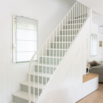 Escalier - Maison en bois Cap Ferret