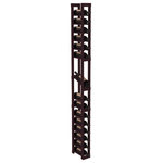Wine Racks America - 1 Column Display Row Wine Cellar Kit, Redwood, Burgundy - Make your best vintage the focal point of your wine cellar. High-reveal display rows create a more intimate setting for avid collectors wine cellars. Our wine cellar kits are constructed to industry-leading standards. You'll be satisfied. We guarantee it.