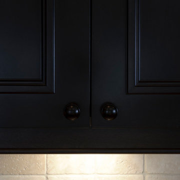 Dark Cabinetry Kitchen