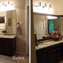 Mirror frames for bathroom