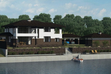 Частный дом на реке Мёша