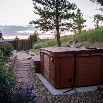 Hot Tub on the Slope Boulder 09