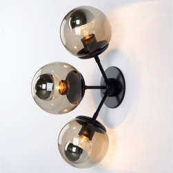 Roll & Hill - Roll & Hill Modo 3 Globe Sconce - Wall Sconces