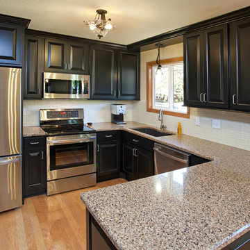 Classy Black Cabinets