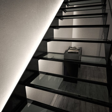 Escaliers lumineux - Option LED