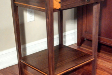 Walnut and Cherry Shaker End Table