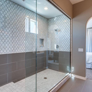 Side-by-Side Bathroom Upgrade in Glendale, CA