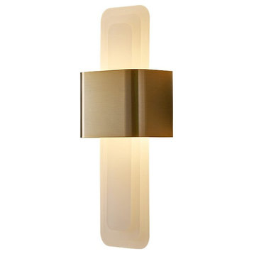 MIRODEMI® Mies | Wall Lamp in the Shape of Shark Tooth, W7.9xh21.7"