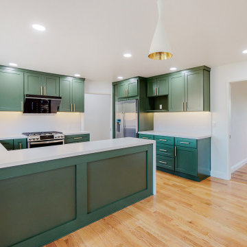Full Open Concept Kitchen Remodeling Project in Sunnyvale