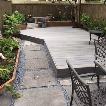 Trex Deck & Garden In Brooklyn