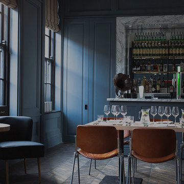 Bespoke Ralph Lauren Roman Blinds