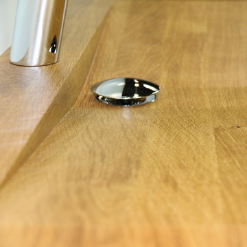 Waschbecken aus Holz - Dualis
