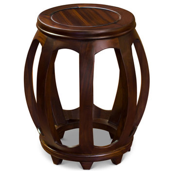 Chinese Wooden Drum Stool