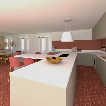 Rénovation du rez-de-chaussée d'une maison