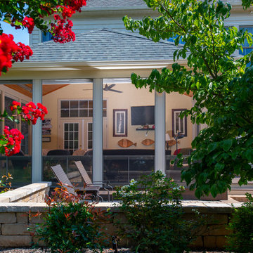 Hybrid Eze-Breeze Sunroom with Infrared Heaters