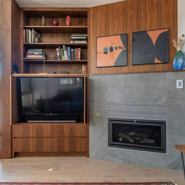 New, contemporary home with automation and control