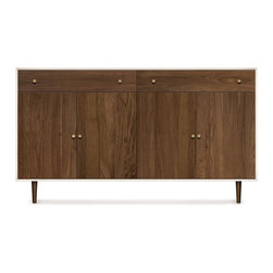MiMo 2-Drawer 4-Door Dresser - Dressers