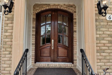 Inspiration for a transitional entryway remodel in DC Metro