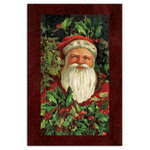 DDCG - Saint Nick Canvas Wall Art, 24"x36" - Spread holiday cheer this Christmas season by transforming your home into a festive wonderland with spirited designs. This St. Nick 24x36 Canvas Wall Art makes decorating for the holidays and cultivating your Christmas style easy. With durable construction and finished backing, our Christmas wall art creates the best Christmas decorations because each piece is printed individually on professional grade tightly woven canvas and built ready to hang. The result is a very merry home your holiday guests will love.