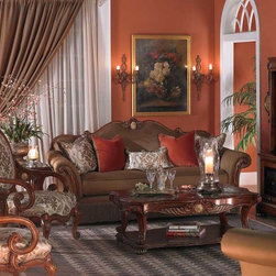 Michael Amini Cortina Living Room Collection - Products