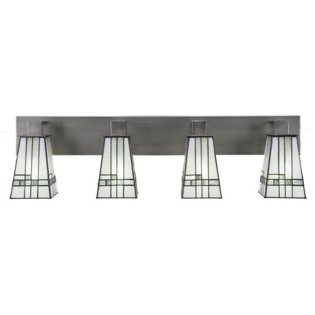 Toltec Lighting 584-DG-725 Apollo - Four Light Bath Bar