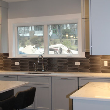 Open concept kitchen