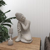 Traditional Gray Magnesium Oxide Garden Sculpture 36744