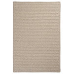 Colonial Mills - Colonial Mills Natural Wool Houndstooth Braided Rug Cream - 2' X 11' - All natural, un-dyed wools come together in this area rug in a unique Cablelock tweed design, creating a Houndstooth pattern. A highly durable and eco-friendly rug that adds sophistication and comfort.
